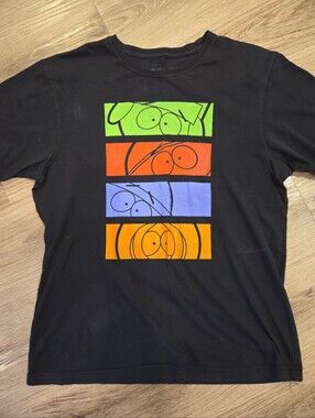 Vintage South Park Graphic Short Sleeve T-Shirt Large
